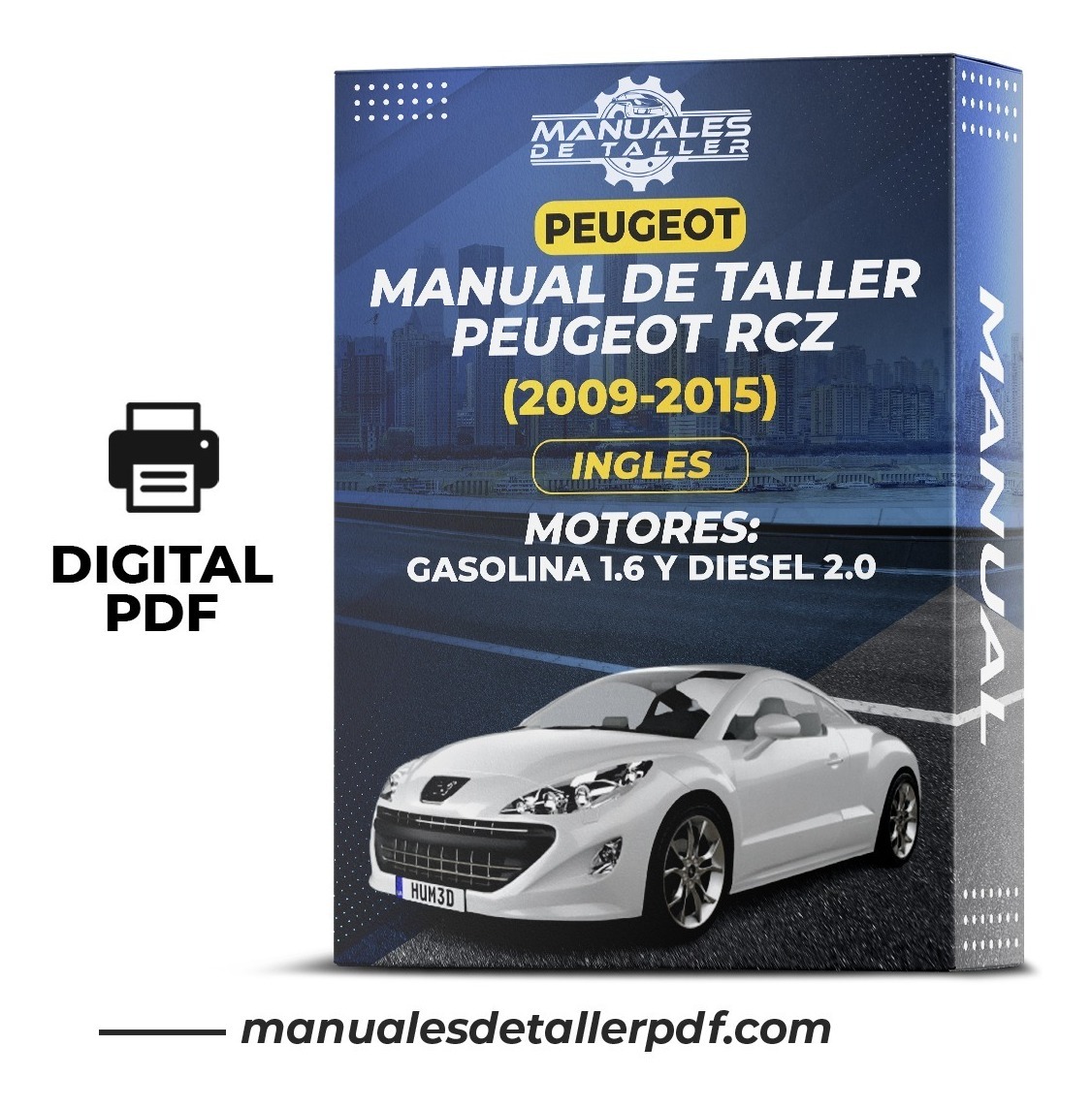 D_840498-MLC50791371779_072022-F.jpg Manual De Taller Peugeot Rcz (2009-2015) Ingles - Image 1