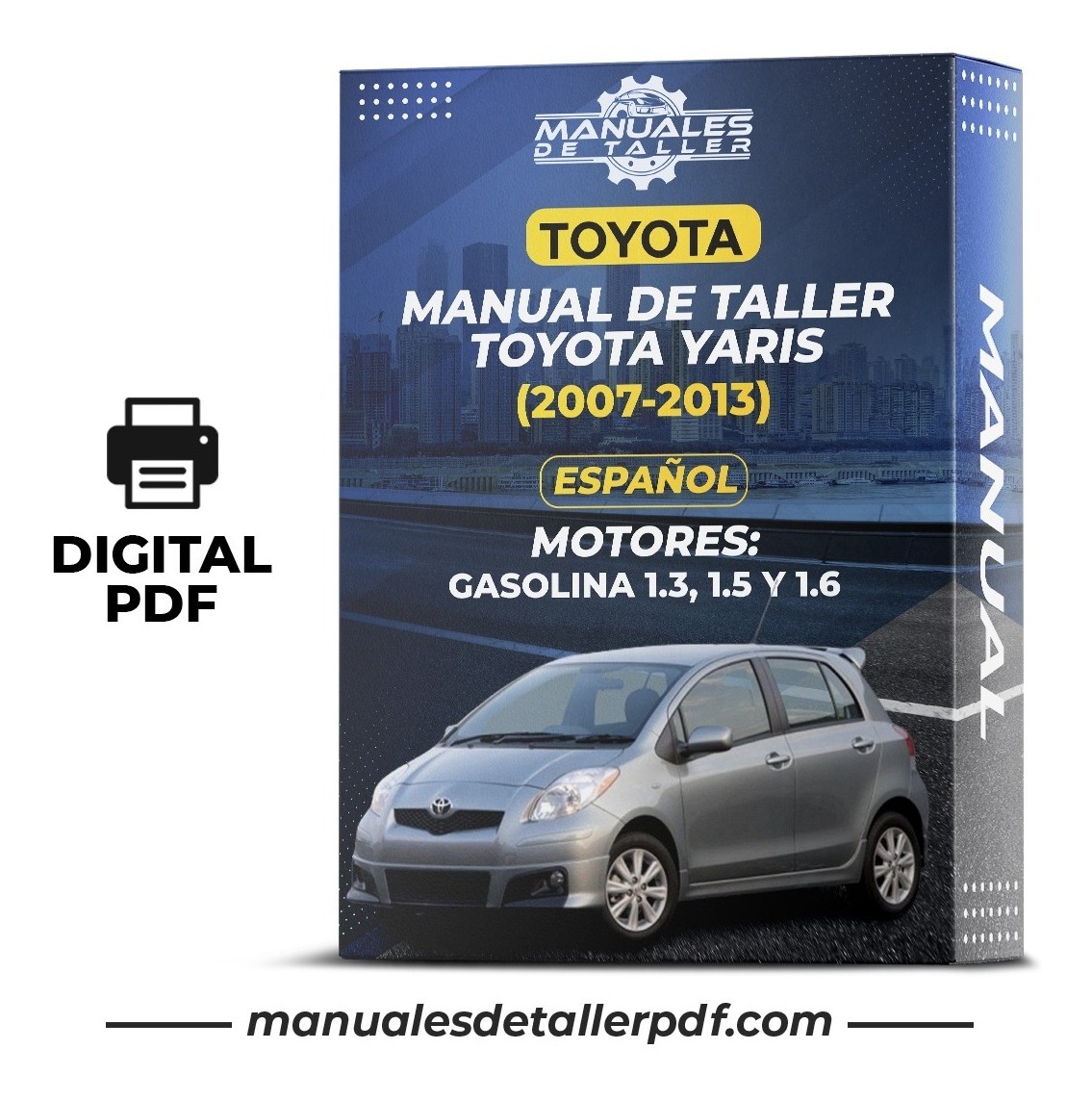 D_842023-MLC50716549124_072022-F.jpg Manual De Taller Toyota Yaris (2007-2013) Espa?ol - Image 1