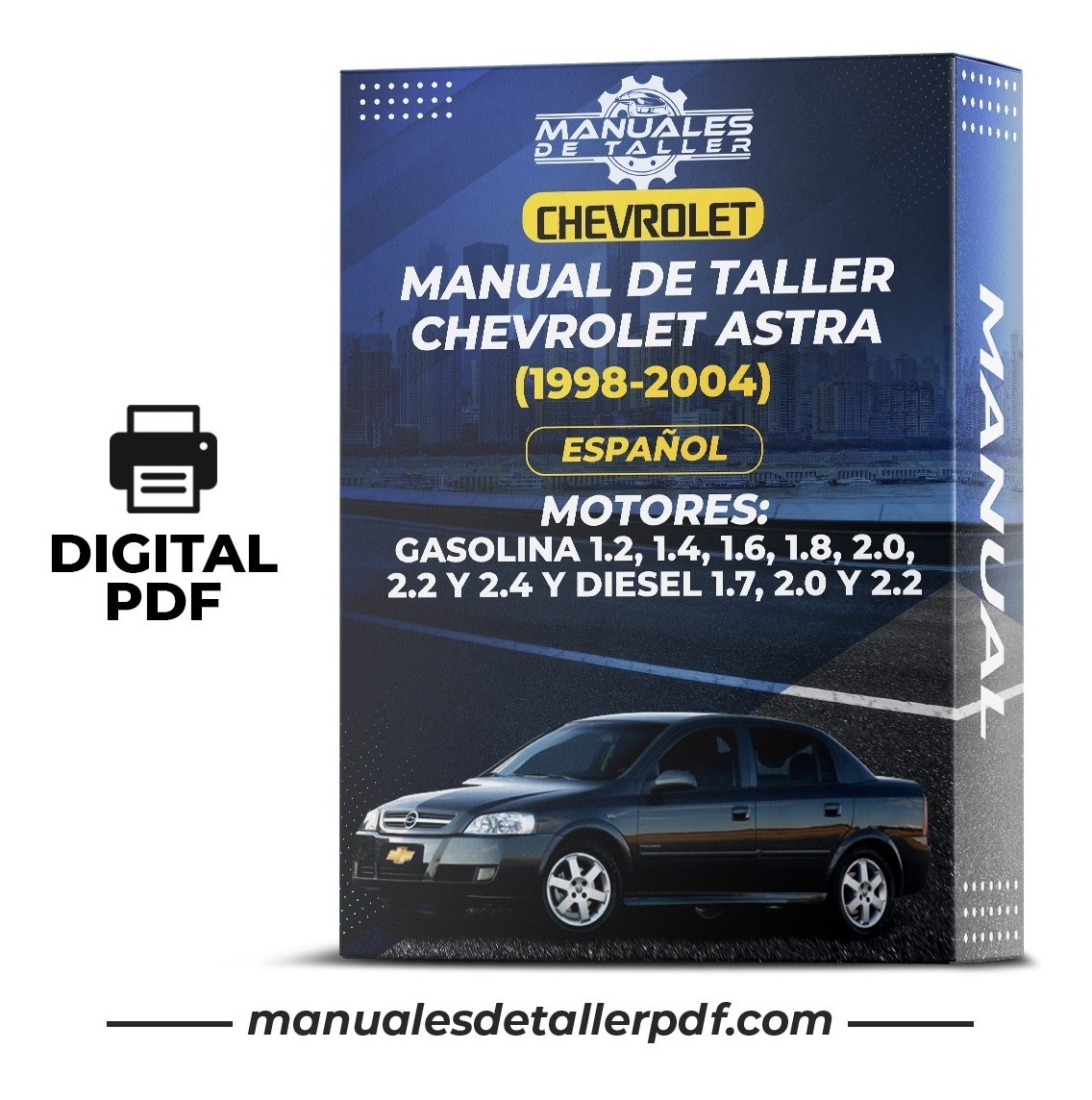 D_843181-MLC50659720650_072022-F.jpg Manual De Taller Chevrolet Astra (1998-2004) Español - Image 1