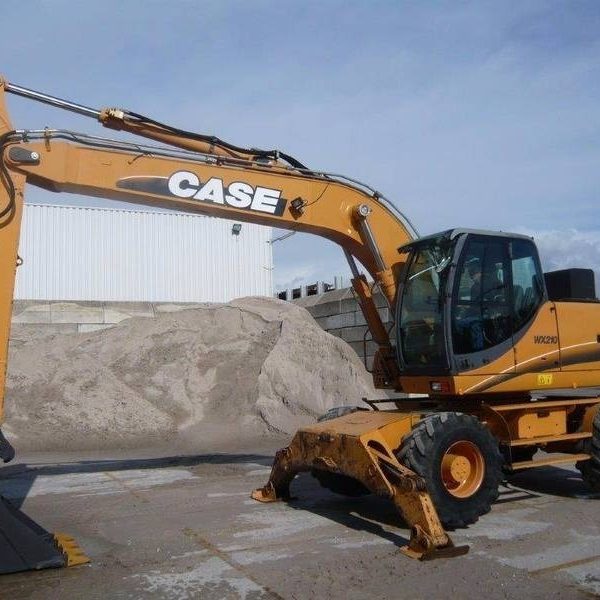 Manual De Taller Excavadora Case Wx210 - Wx240  (inglés)