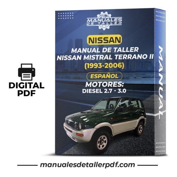 Manual De Taller Nissan Mistral Terrano Ii 1993-2006 Español
