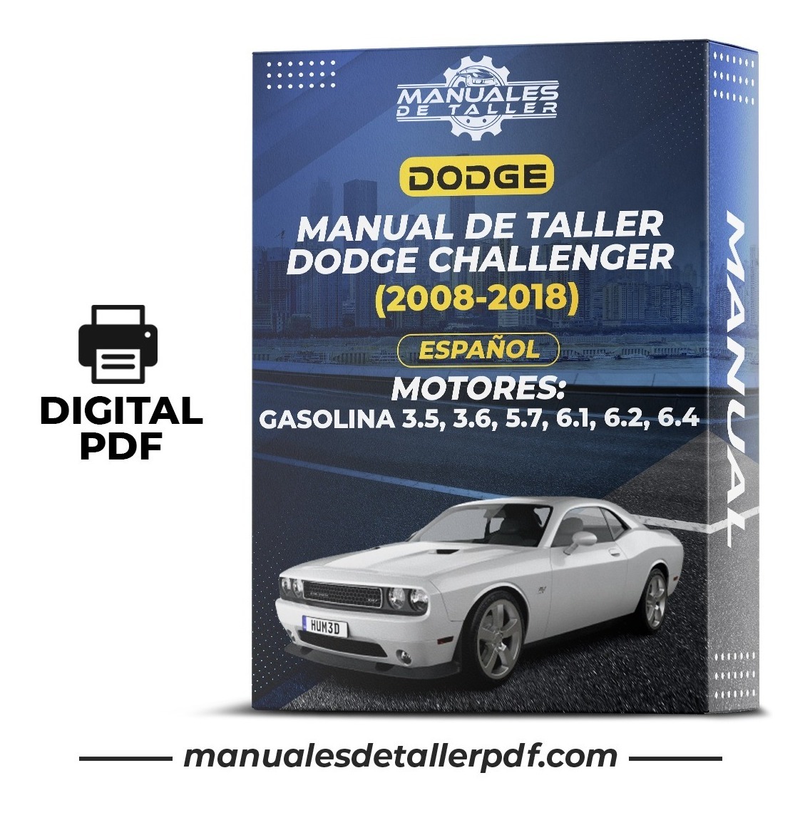D_846385-MLC50744160840_072022-F.jpg Manual De Taller Dodge Challenger (2008 -2018) Español - Image 1