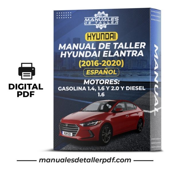 Manual De Taller Hyundai Elantra (2016-2020) Español