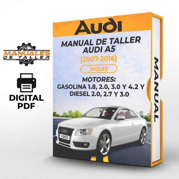 Manual De Taller Audi A5 (2007-2016) Ingles