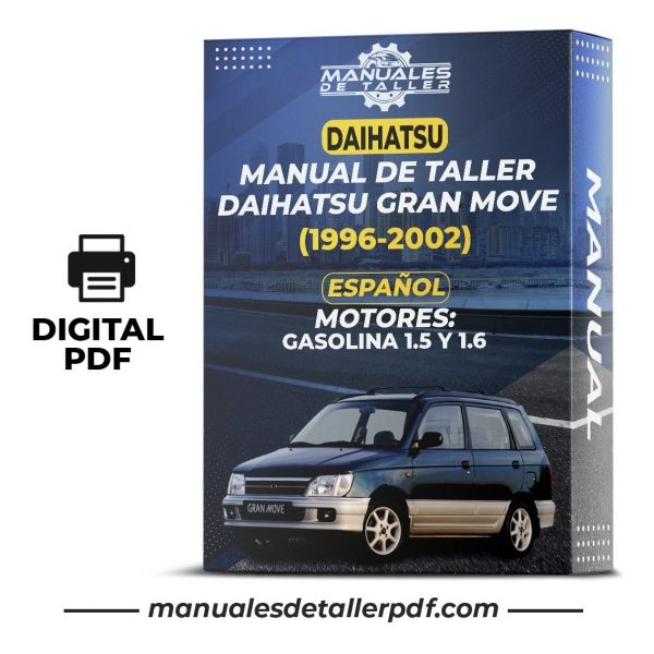 Manual De Taller Daihatsu Gran Move (1996-2002) Español