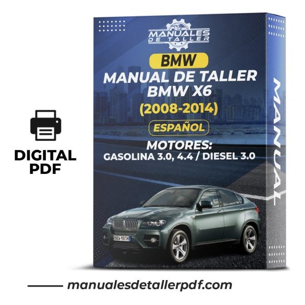 Manual De Taller Bmw X6 (2008-2014) Español