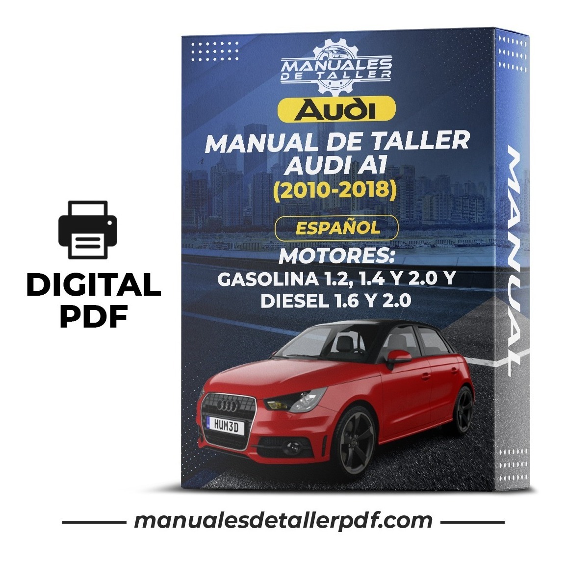 D_855426-MLC50632152443_072022-F.jpg Manual De Taller Audi A1 (2010-2018) Español - Image 1