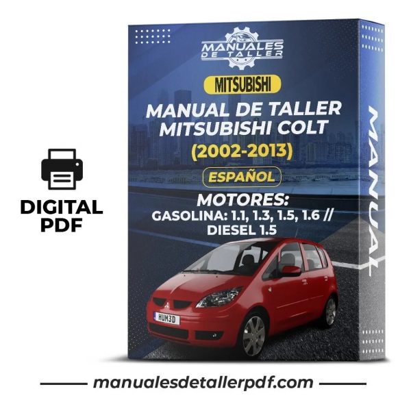 Manual De Taller Mitsubishi Colt (2002-2013) Español