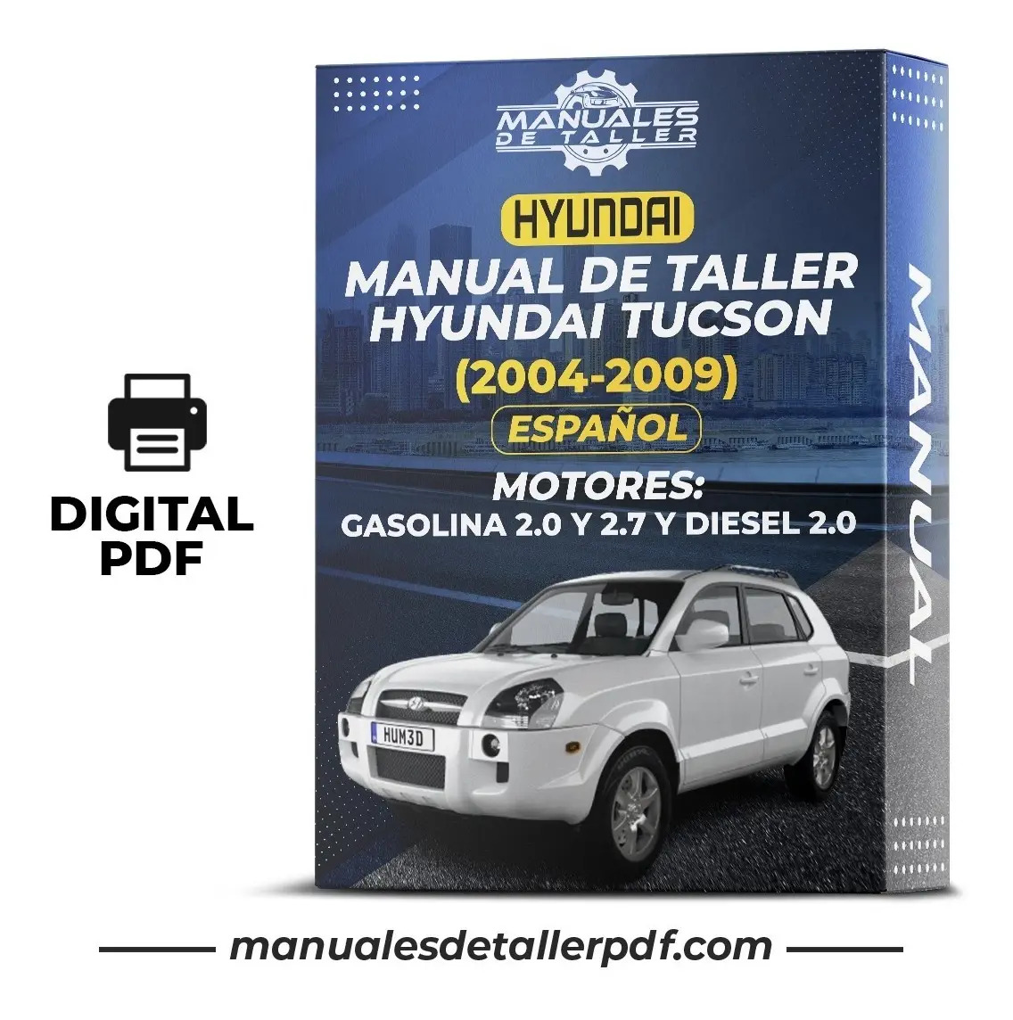 D_858199-MLC50773833529_072022-F.jpg Manual De Taller Hyundai Tucson (2004-2009) Español - Image 1