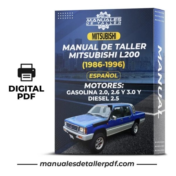 Manual De Taller Mitsubishi L200 (1986-1996) Español