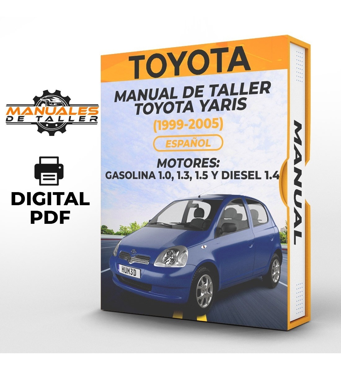 D_870532-MLC50937394930_072022-F.jpg Manual De Taller Toyota Yaris (19992005) Espa?ol - Image 1