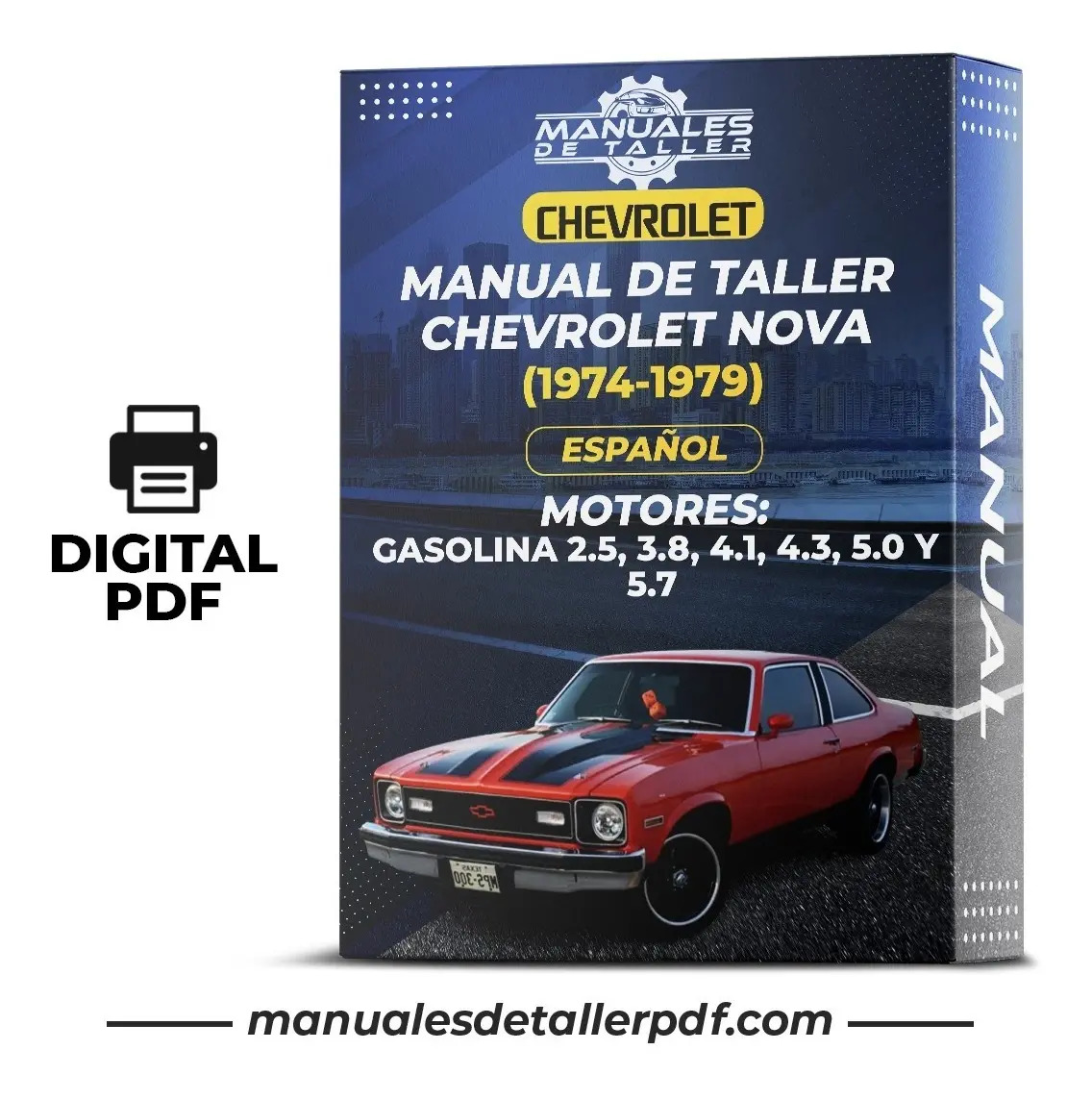 D_873513-MLC50659720359_072022-F.jpg Manual De Taller Chevrolet Nova (1974-1979) Español - Image 1