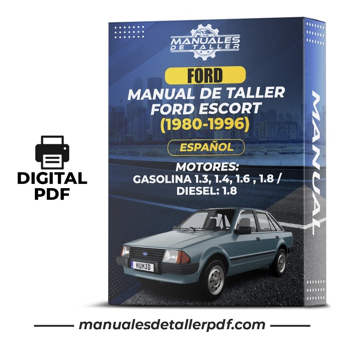 D_877469-MLC50674549085_072022-F.jpg Manual De Taller Ford Escort (1980-1996) Español - Image 1