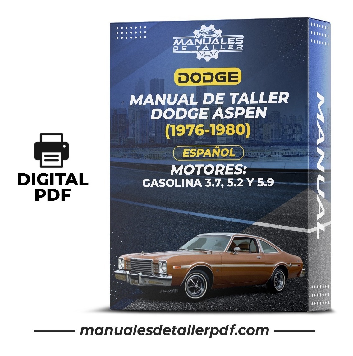 D_878206-MLC50744234591_072022-F.jpg Manual De Taller Dodge Aspen (1976-1980) Español - Image 1