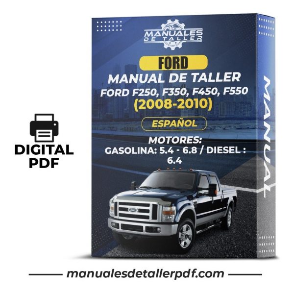 Manual De Taller Ford F250, F350, F450, F550 (2008-2010)