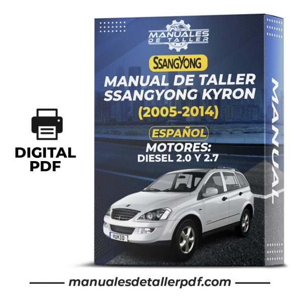 Manual De Taller Ssangyong Kyron (2005-2014) Español