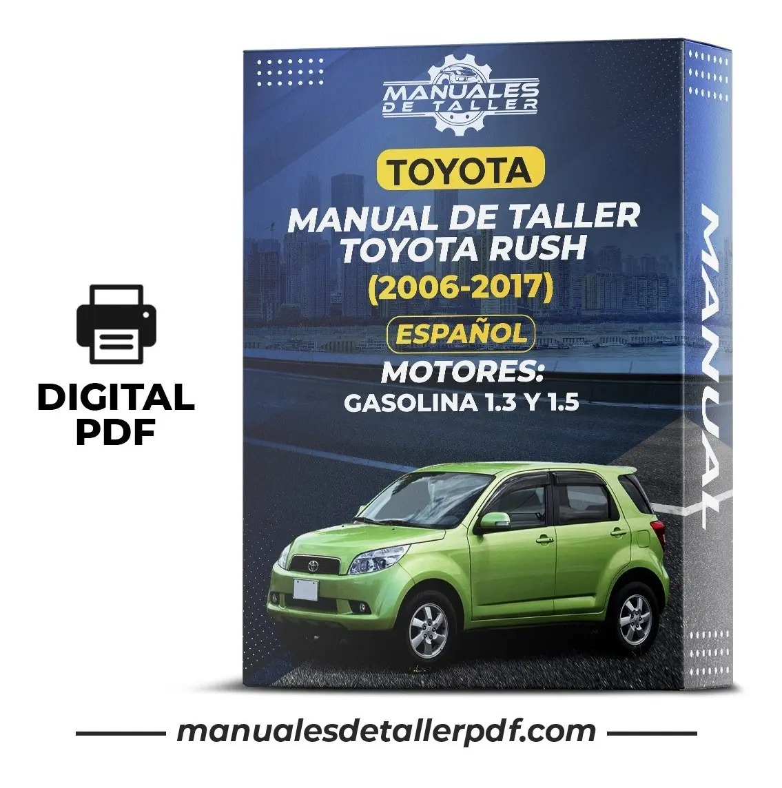 D_882292-MLC50716517766_072022-F.jpg Manual De Taller Toyota Rush (2006-2017) Espa?ol - Image 1