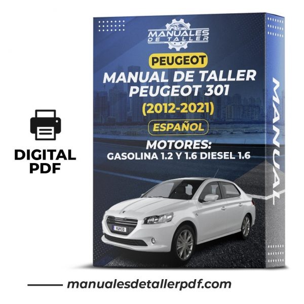 Manual De Taller Peugeot 301 (2012-2021) Español