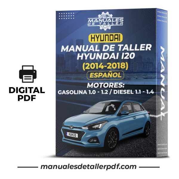 Manual De Taller Hyundai I20 (2014-2018) Español