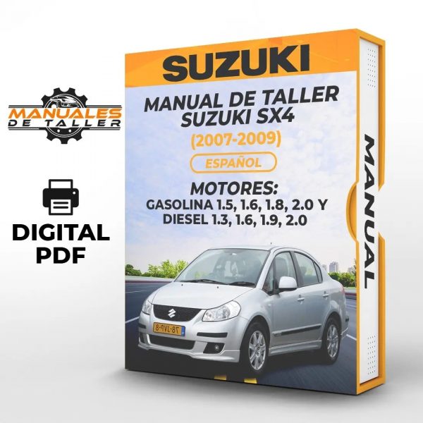Manual De Taller Del Suzuki Sx4 (2007-2009) Español
