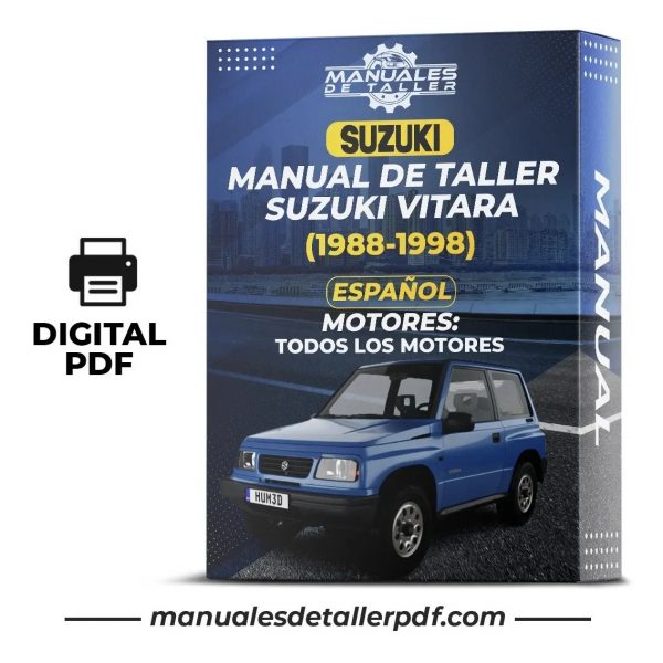 Manual De Taller Suzuki Vitara (1988-1998) Español