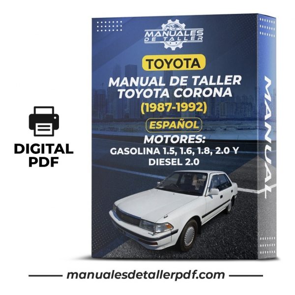 Manual De Taller Toyota Corona (1987-1992) Espa?ol