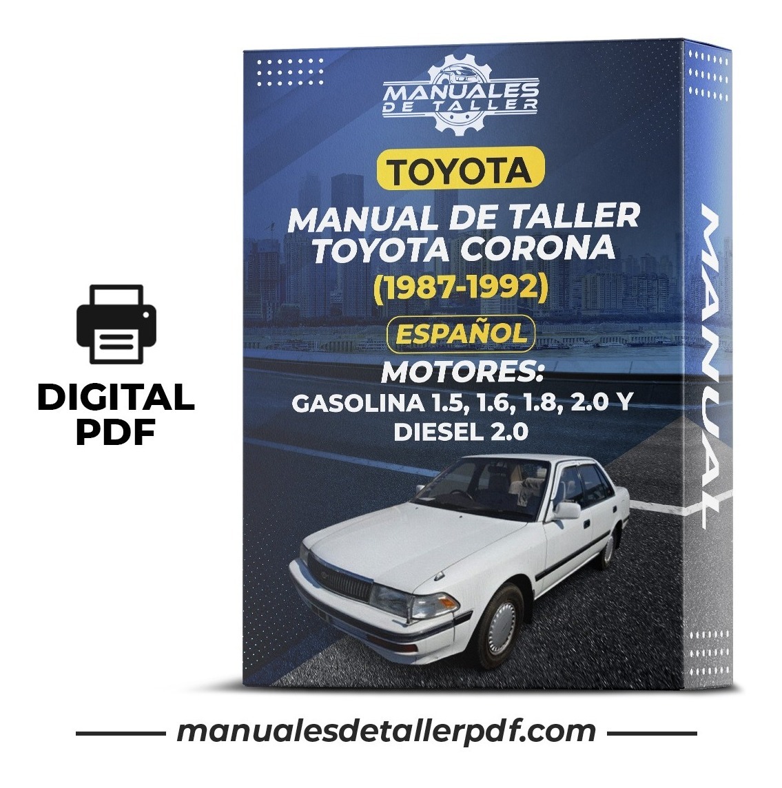 D_903568-MLC50716669509_072022-F.jpg Manual De Taller Toyota Corona (1987-1992) Espa?ol - Image 1