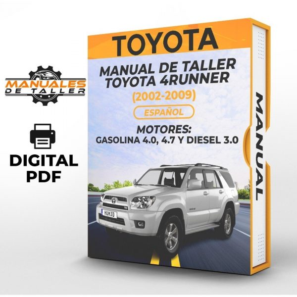 Manual De Taller Toyota 4runner (2002-2009) Espa?ol