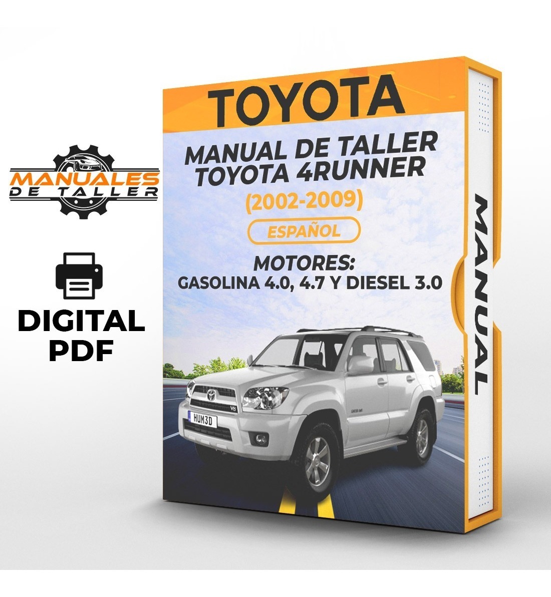 D_907133-MLC50937531400_072022-F.jpg Manual De Taller Toyota 4runner (2002-2009) Espa?ol - Image 1