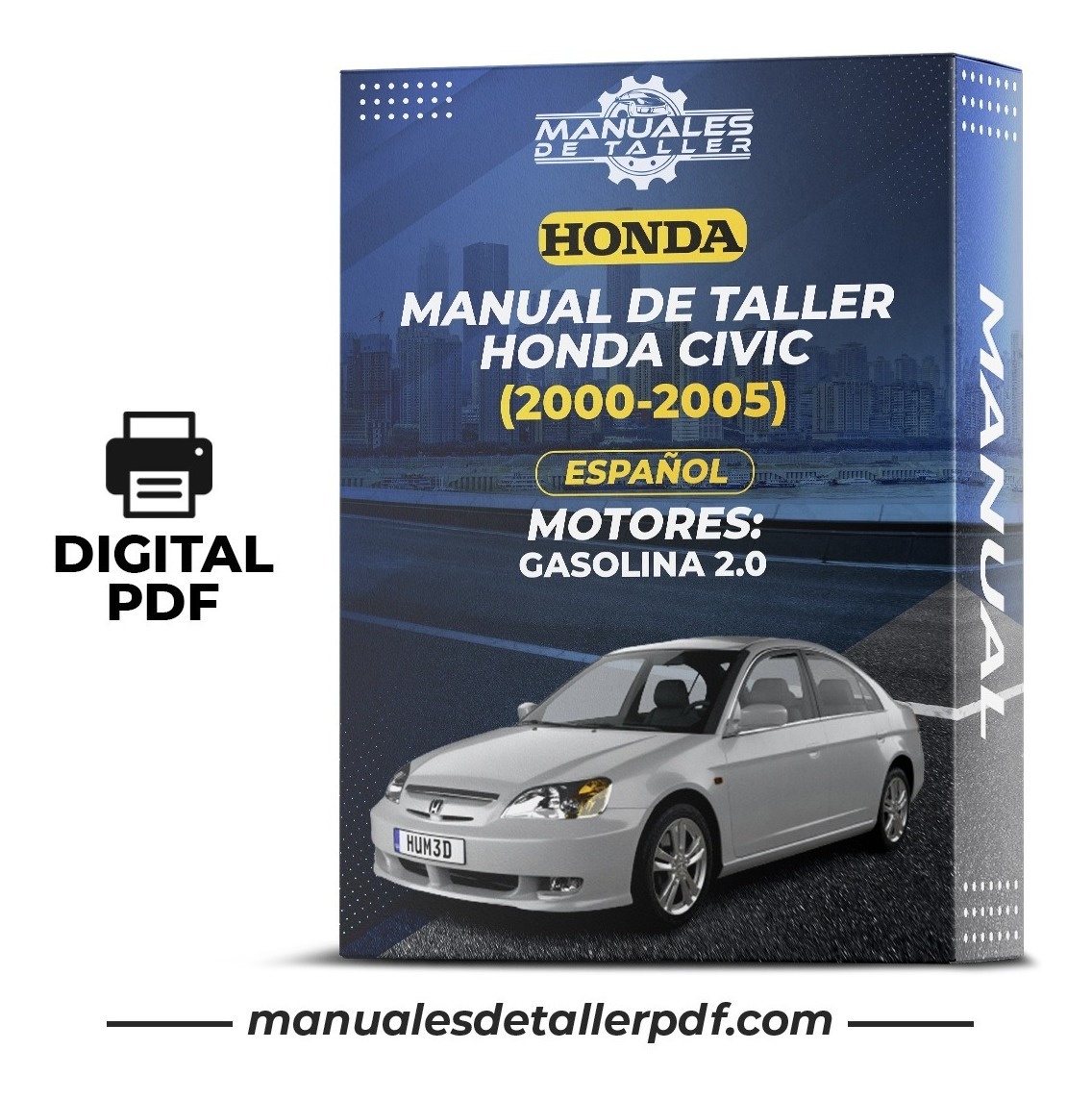 D_912145-MLC50744957591_072022-F.jpg Manual De Taller Honda Civic (2000-2005) Español - Image 1