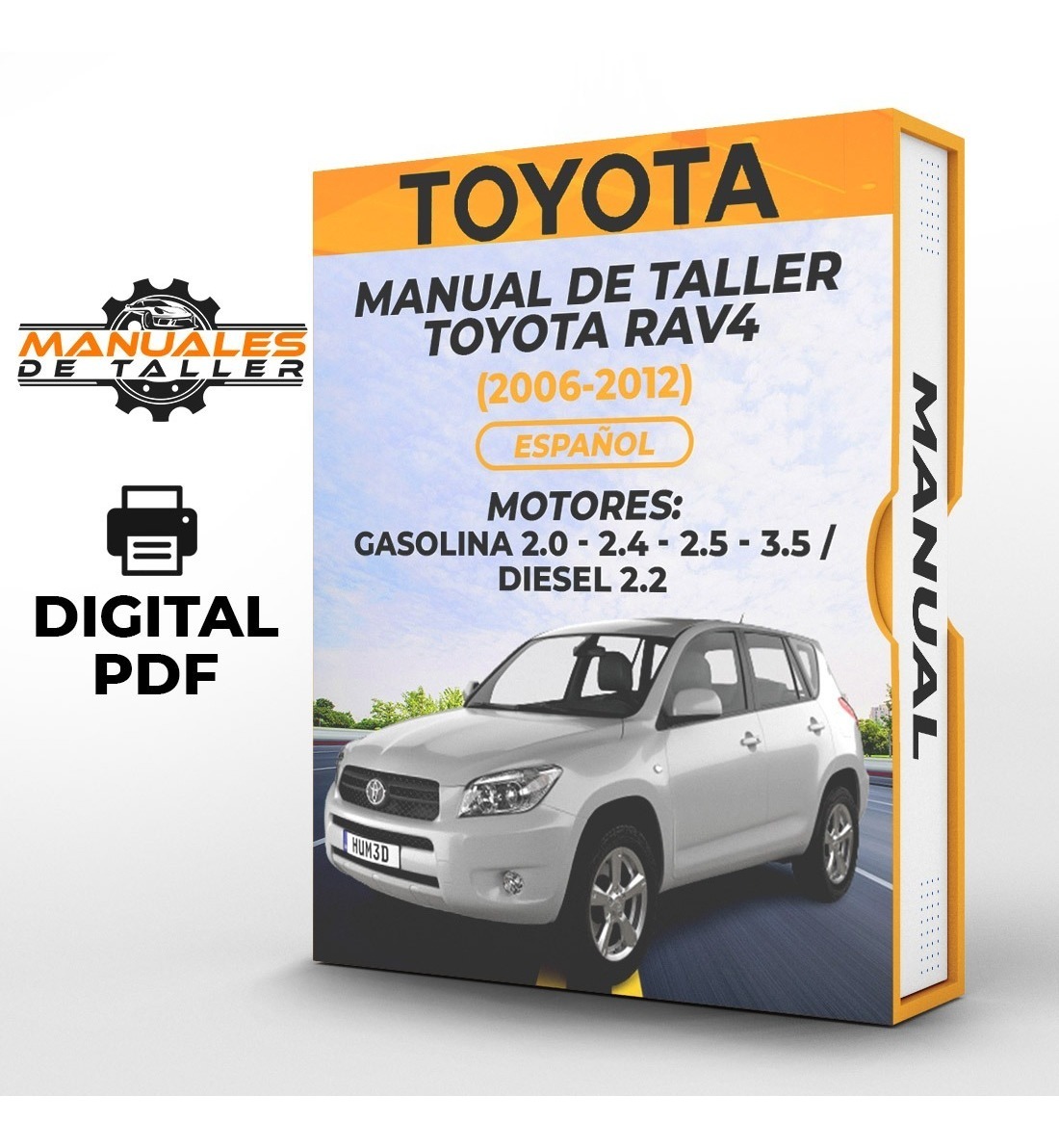 D_915466-MLC50937430801_072022-F.jpg Manual De Taller Toyota Rav4 (20062012) Espa?ol - Image 1