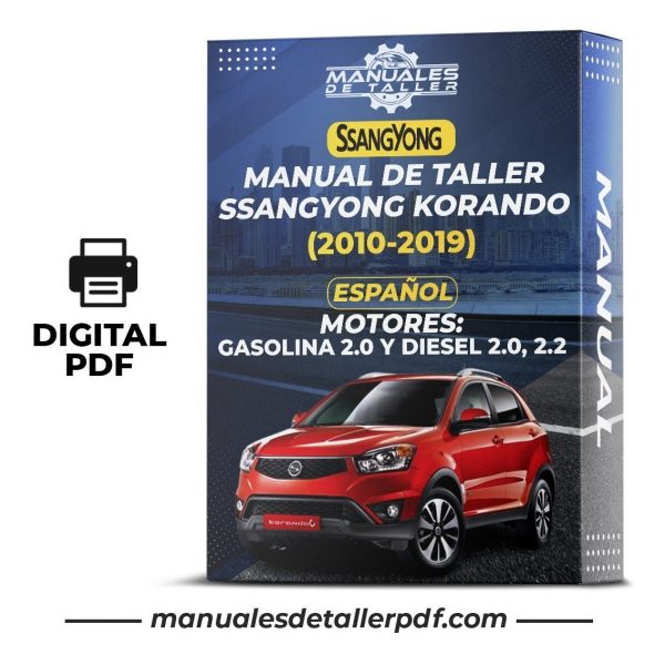 Manual De Taller Ssangyong Korando (2010-2019) Español