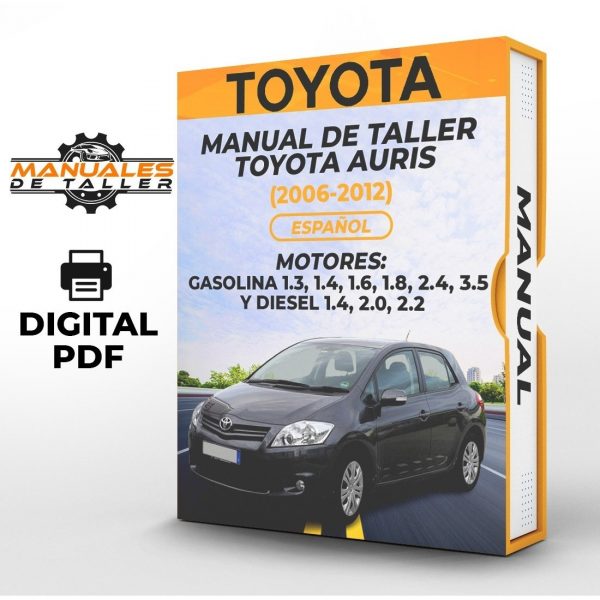 Manual De Taller Toyota Auris (20062012) Espa?ol