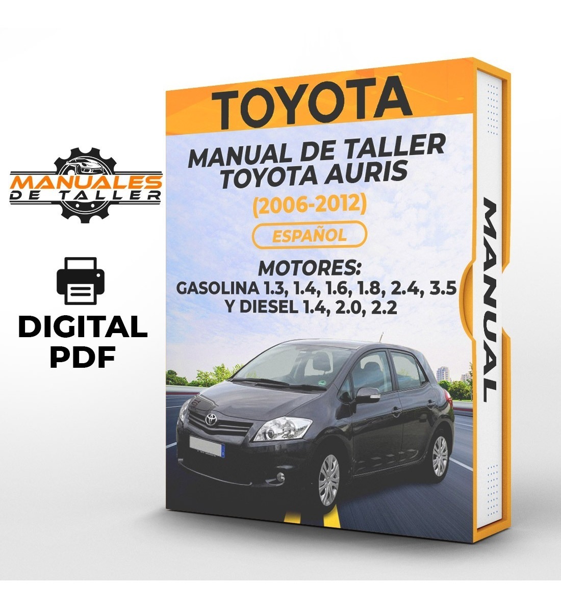 D_917588-MLC50937473670_072022-F.jpg Manual De Taller Toyota Auris (20062012) Espa?ol - Image 1