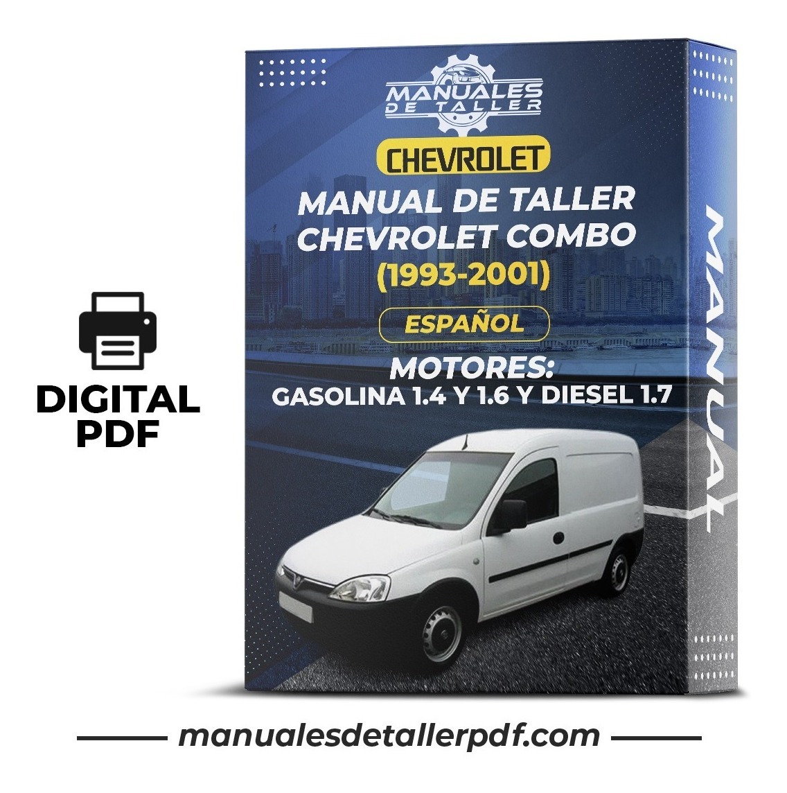 D_917793-MLC50659542548_072022-F.jpg Manual De Taller Chevrolet Combo (1993-2001) Español - Image 1