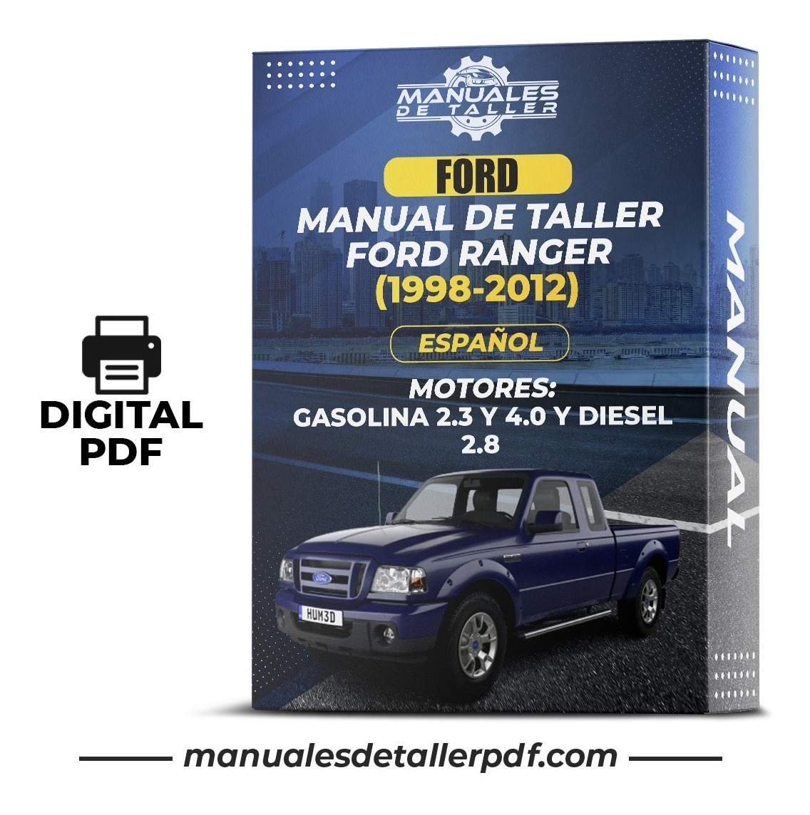 D_922643-MLC50674056928_072022-F.jpg Manual De Taller Ford Ranger (1998-2012) Español - Image 1