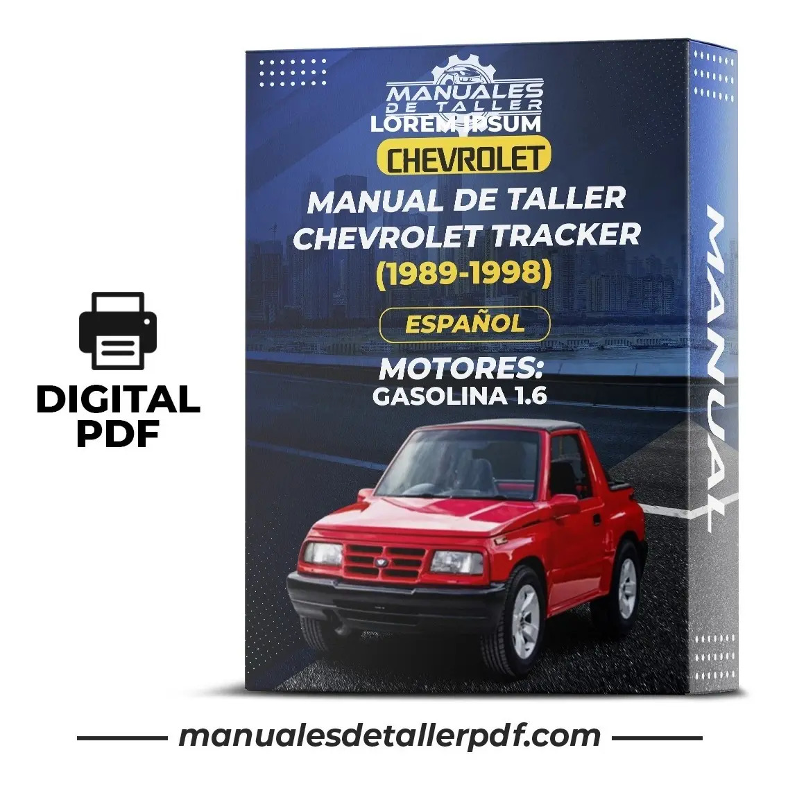 D_923307-MLC50668249575_072022-F.jpg Manual De Taller Chevrolet Tracker (1989-1998) Español - Image 1