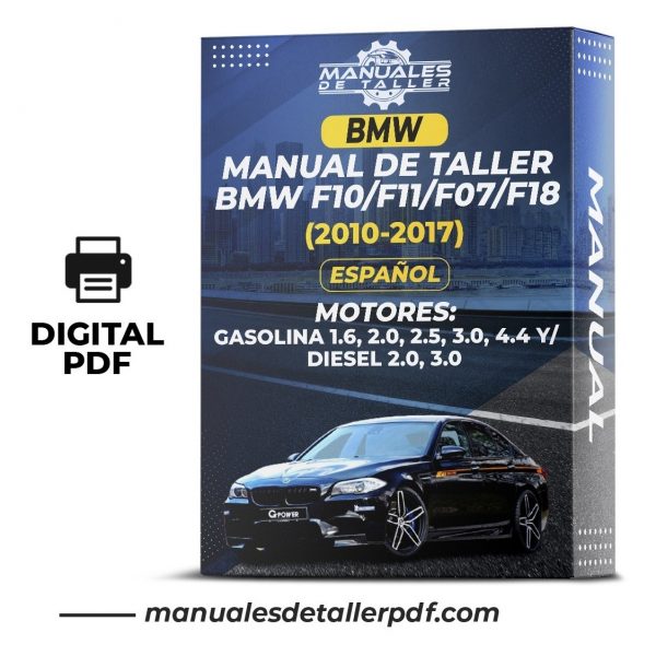 Manual De Taller Bmw F10/f11/f07/f18 (2010-2017) Español