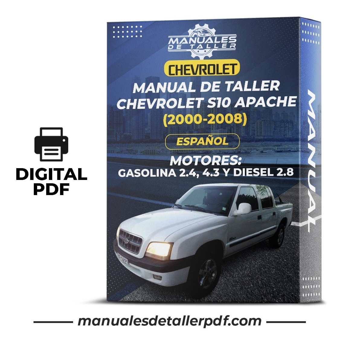 D_935542-MLC50658962330_072022-F.jpg Manual De Taller Chevrolet S10 Apache (2000-2008) Español - Image 1