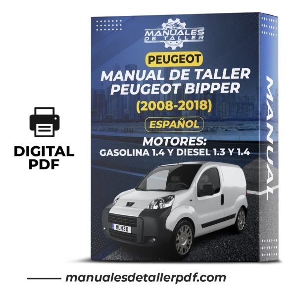 Manual De Taller Peugeot Bipper (2008-2018) Español