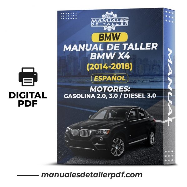 Manual De Taller Bmw X4 (2014-2018) Español