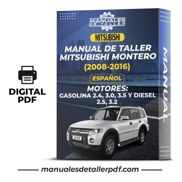 Manual De Taller Mitsubishi Montero (2008-2016) Español