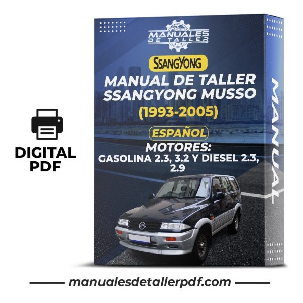 Manual De Taller Ssangyong Musso (1993-2005) Español