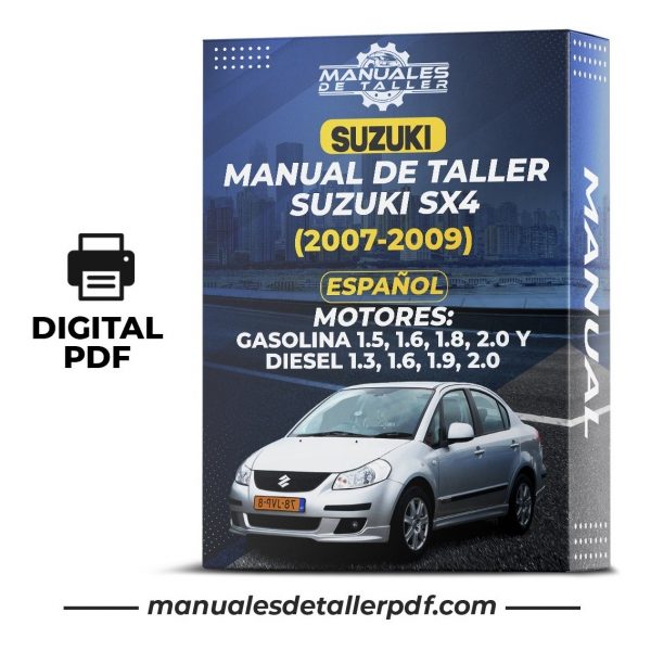 Manual De Taller Suzuki Sx4 (2007-2009) Español