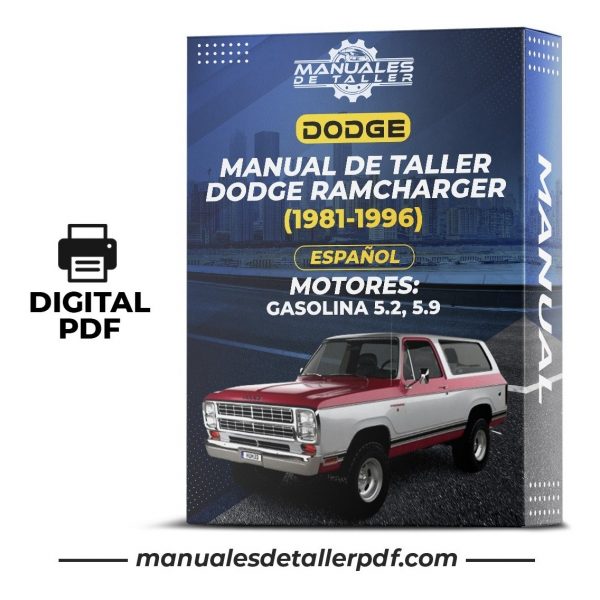 Manual De Taller Dodge Ramcharger (1981-1996) Español