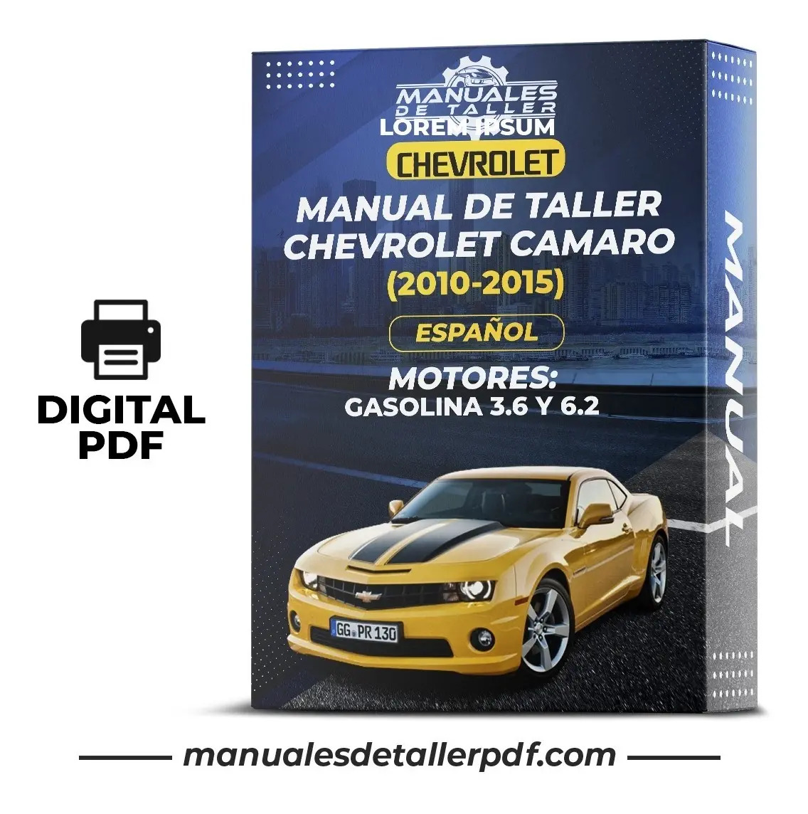 D_953368-MLC50659816033_072022-F.jpg Manual De Taller Chevrolet Camaro (2010-2015) Español - Image 1
