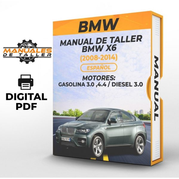 Manual De Taller Bmw X6 (2008-2014) Español