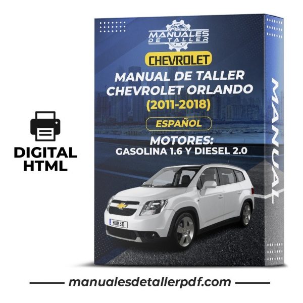 Manual De Taller Chevrolet Orlando (2011-2018) Español