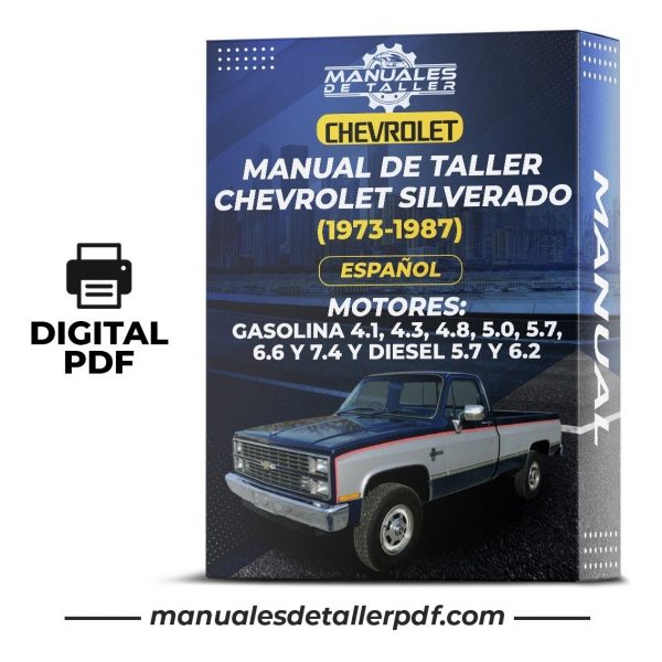Manual De Taller Chevrolet Silverado (1973-1987) Español