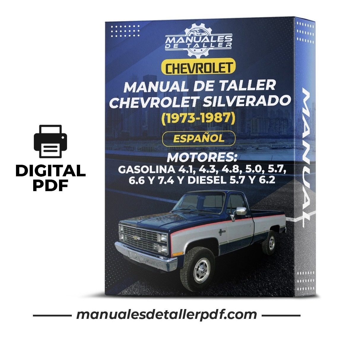 D_966489-MLC50659601465_072022-F.jpg Manual De Taller Chevrolet Silverado (1973-1987) Español - Image 1